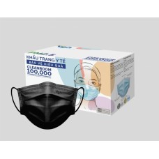 Khẩu Trang Đen VG Eco Mask - Hộp 50C